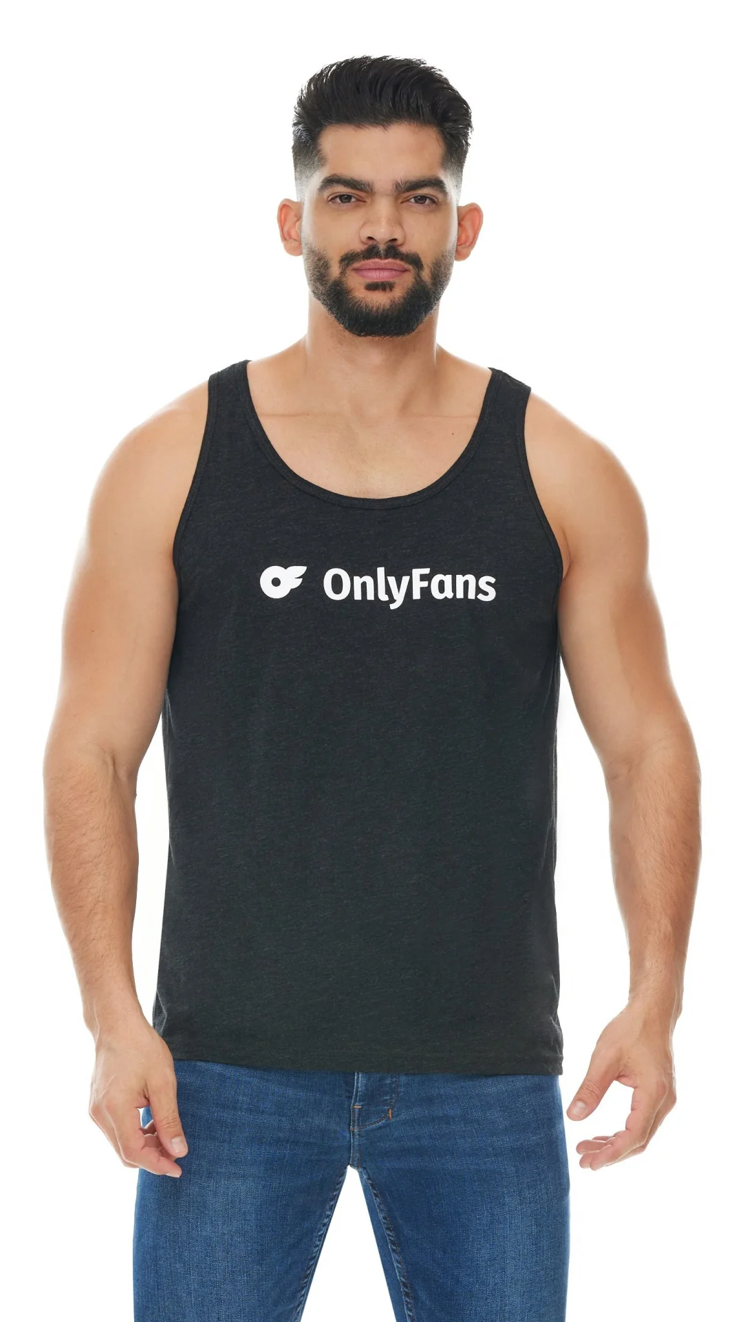 Men's Tank - Black - Image 3