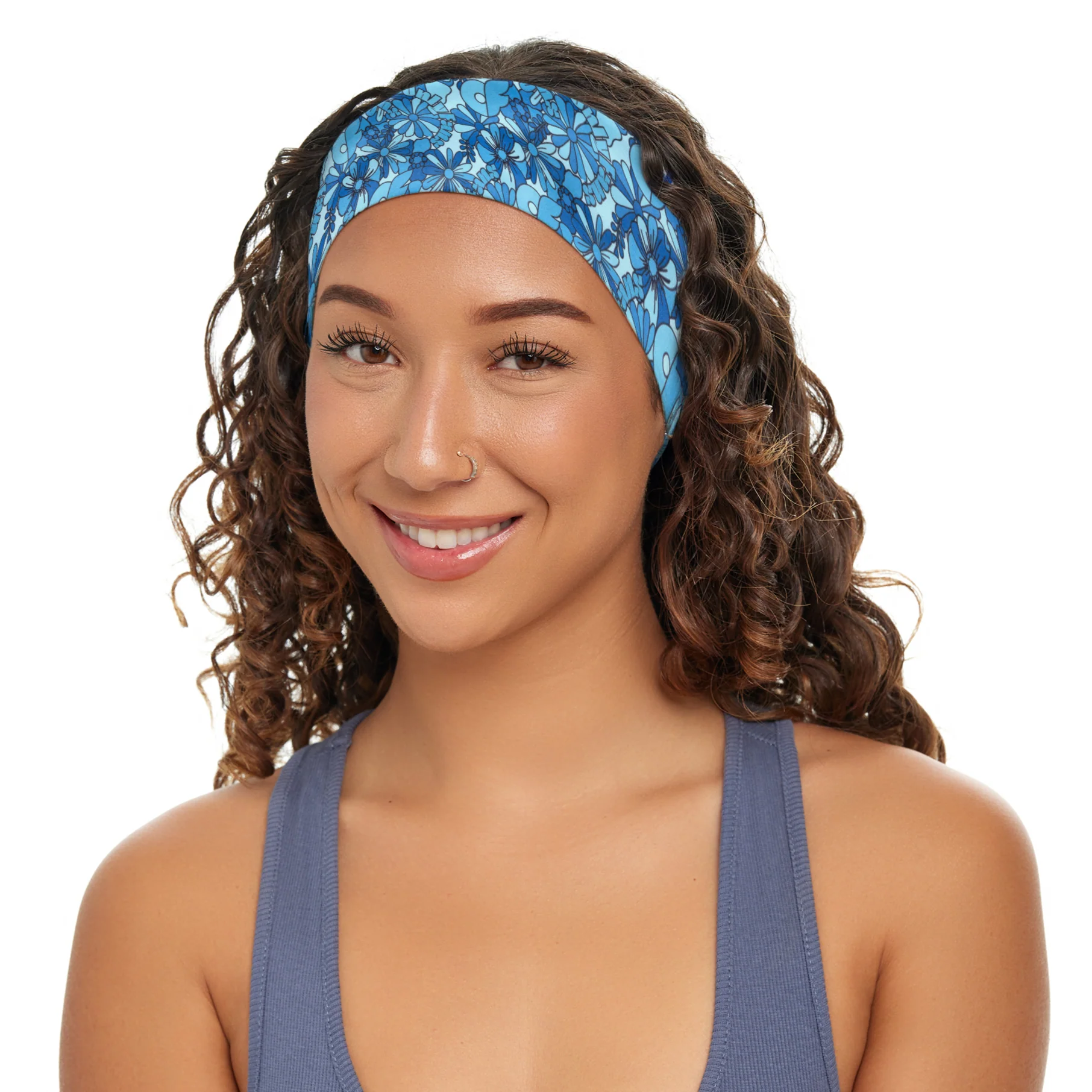 Headband - Blue Bloom - Image 2