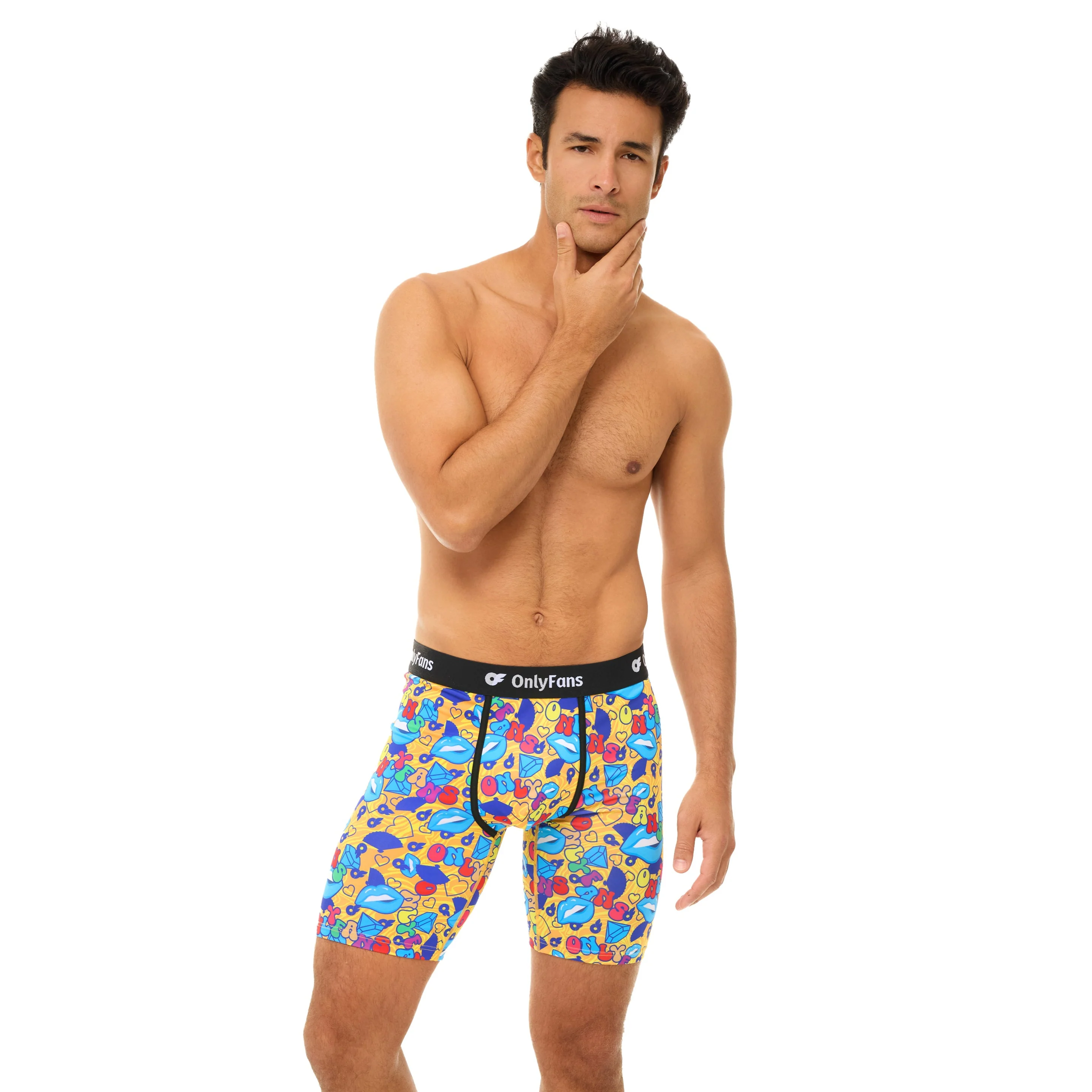 Men's Boxer Brief - Yellow Vibe - Image 3