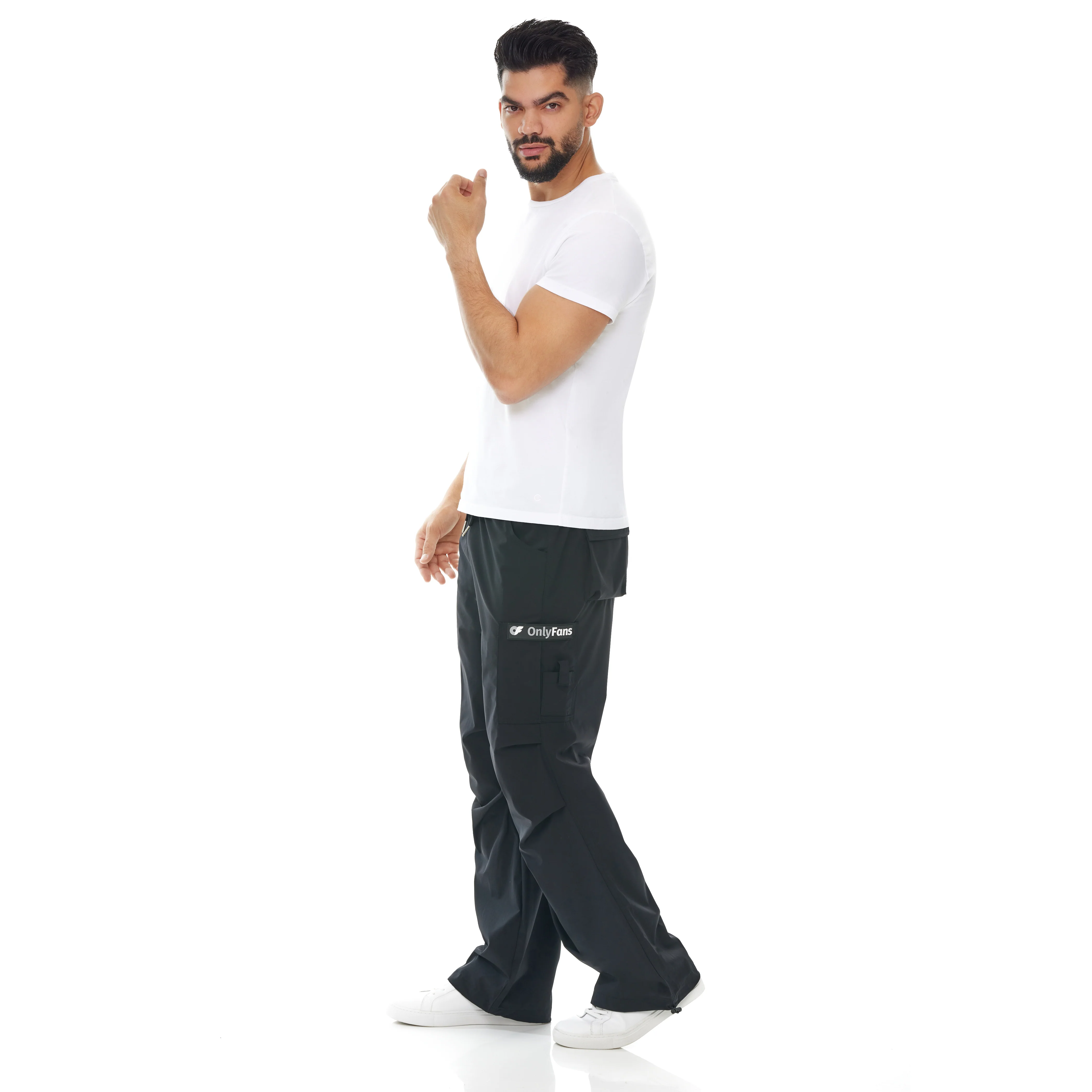 Cargo Pants - Black - Image 3