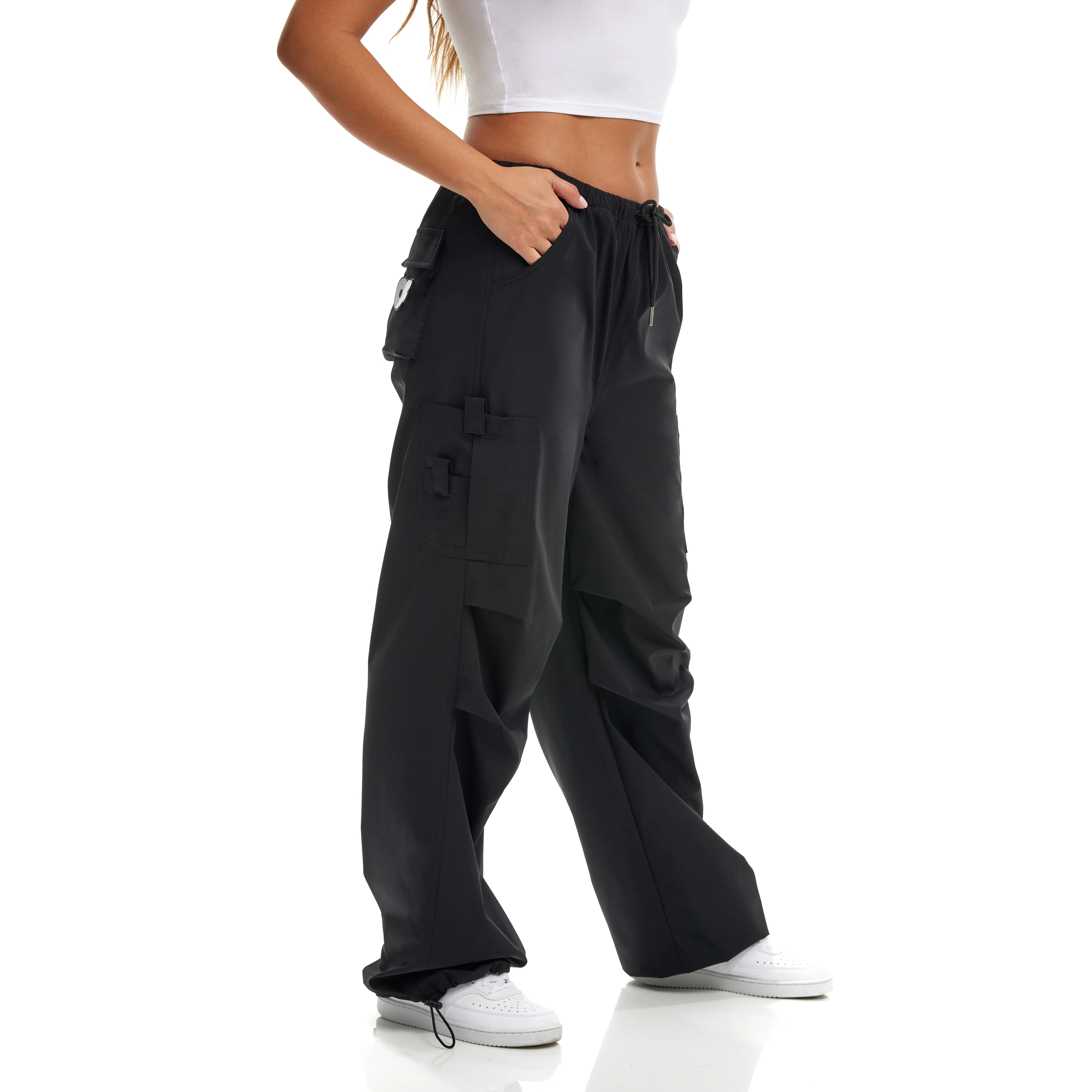 Cargo Pants - Black - Image 8