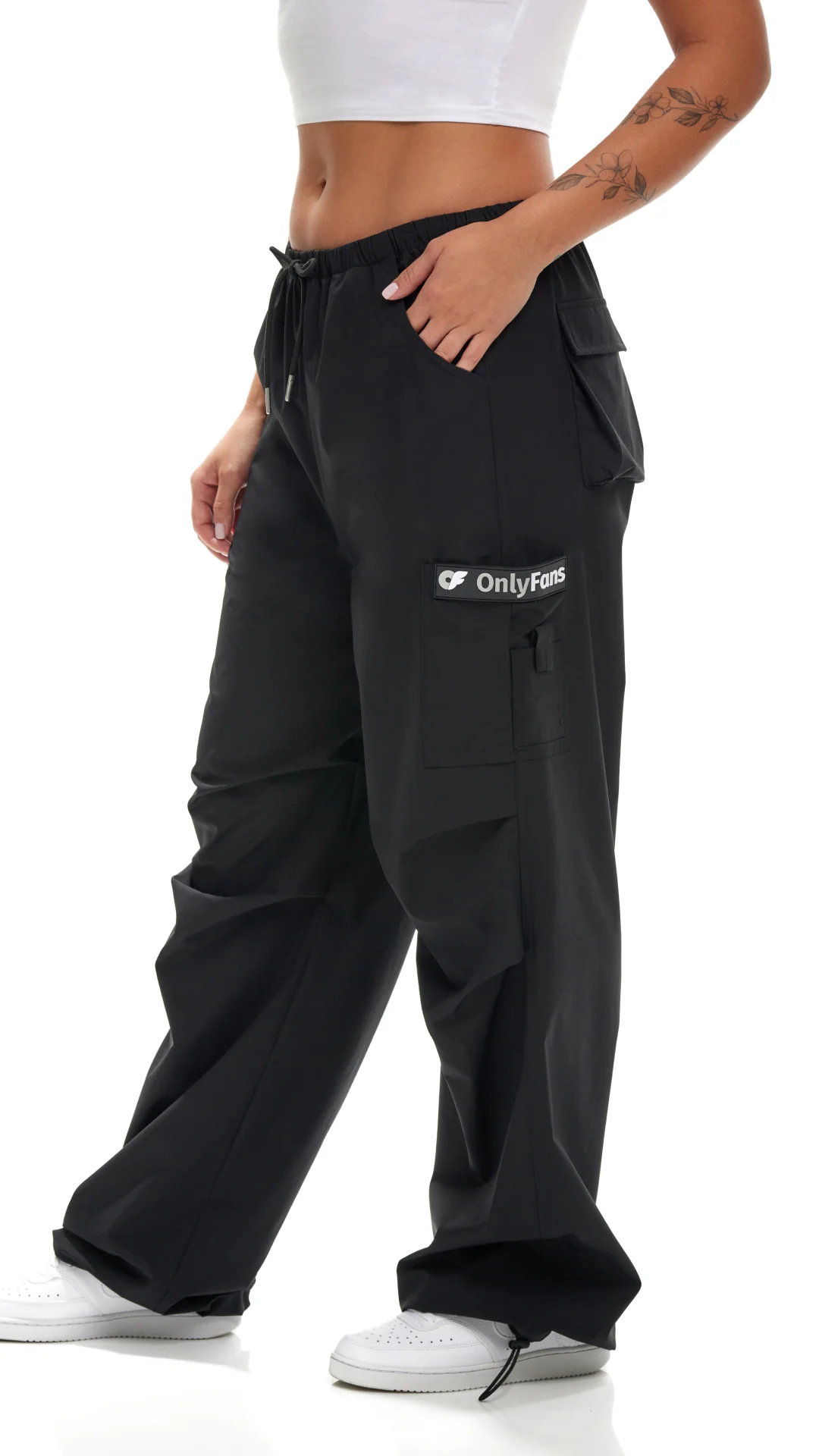 Cargo Pants - Black - Image 9
