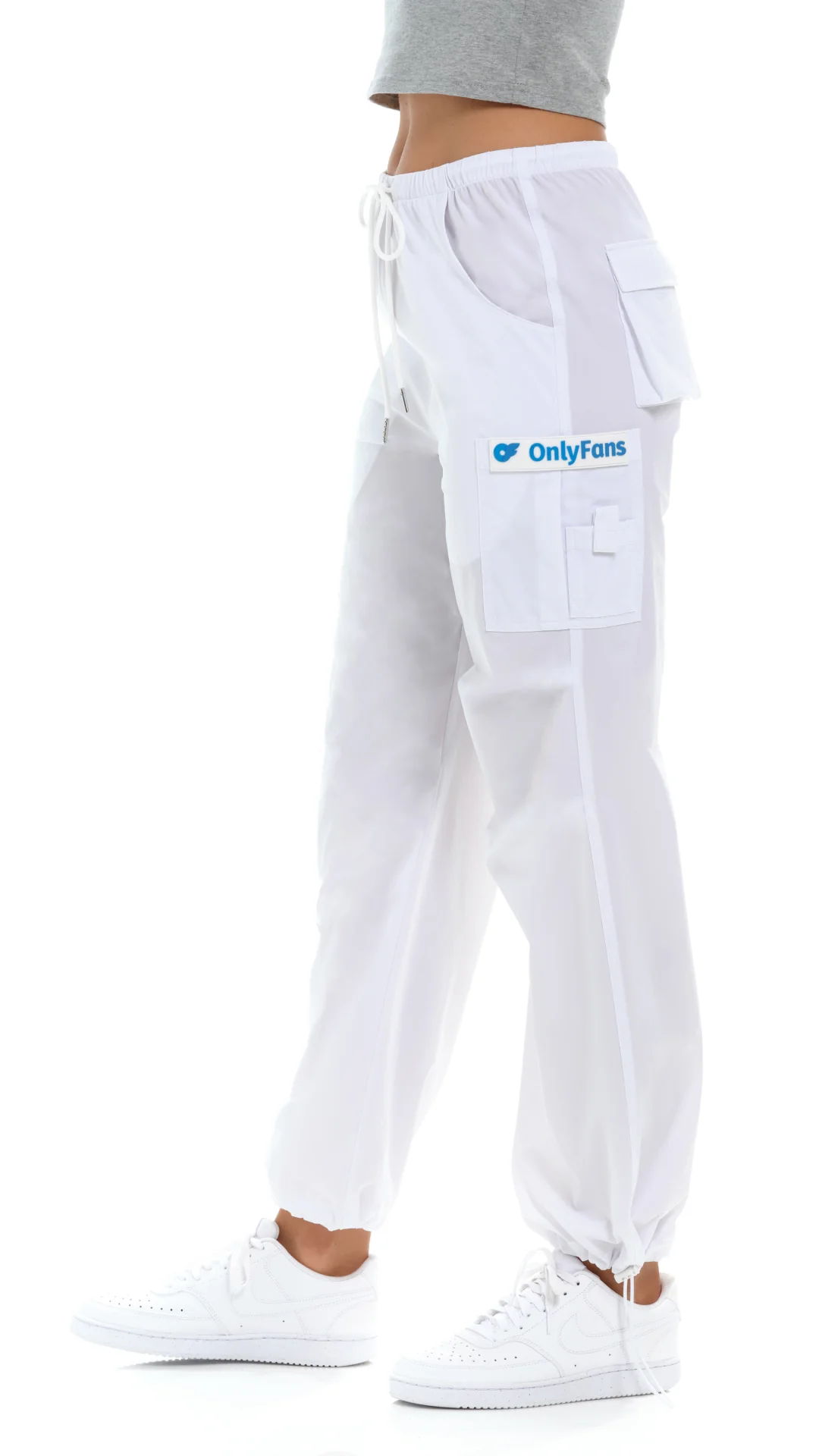 Cargo Pants - White - Image 7