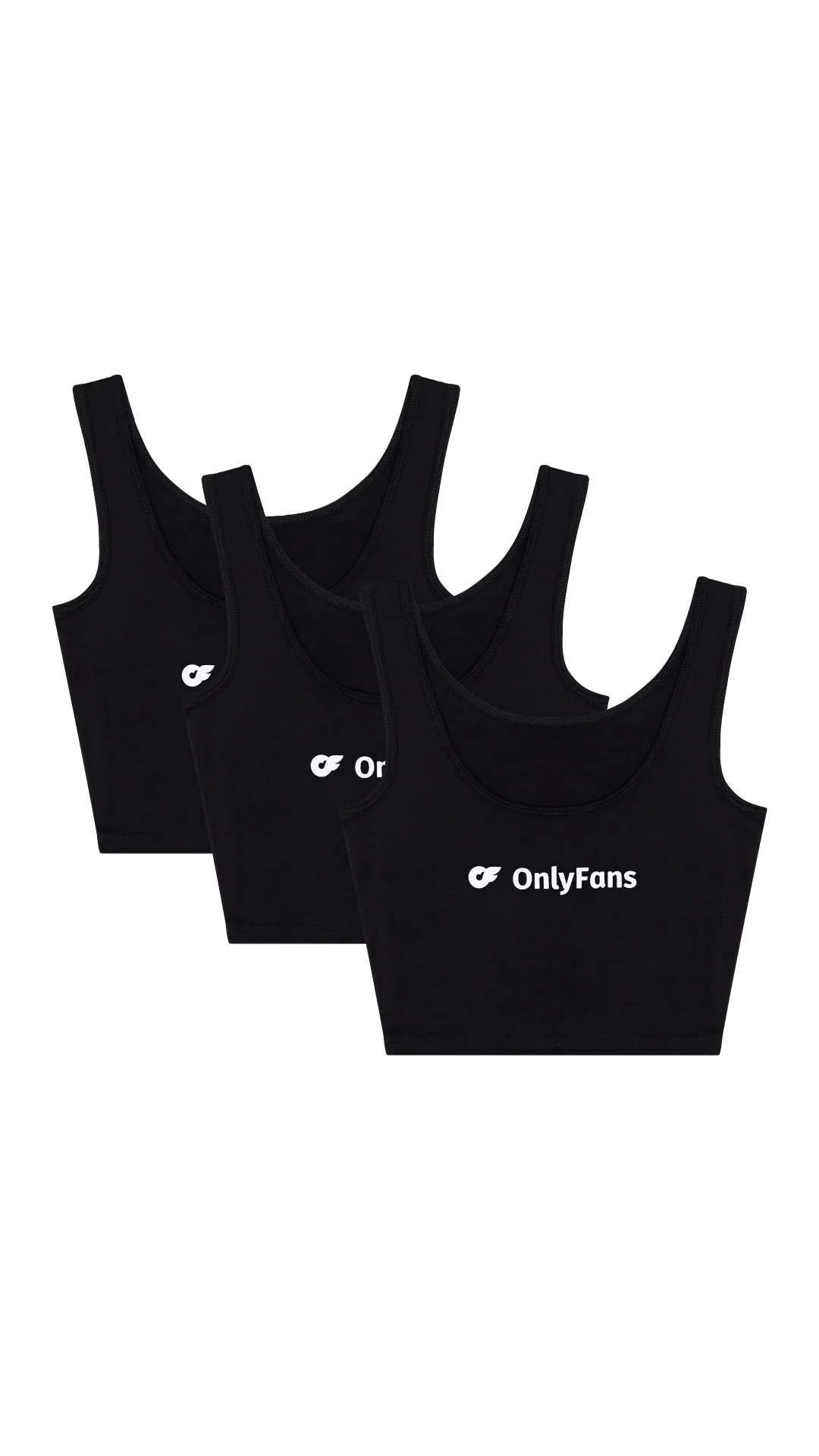 Crop Tank Bundle - Black - Image 3