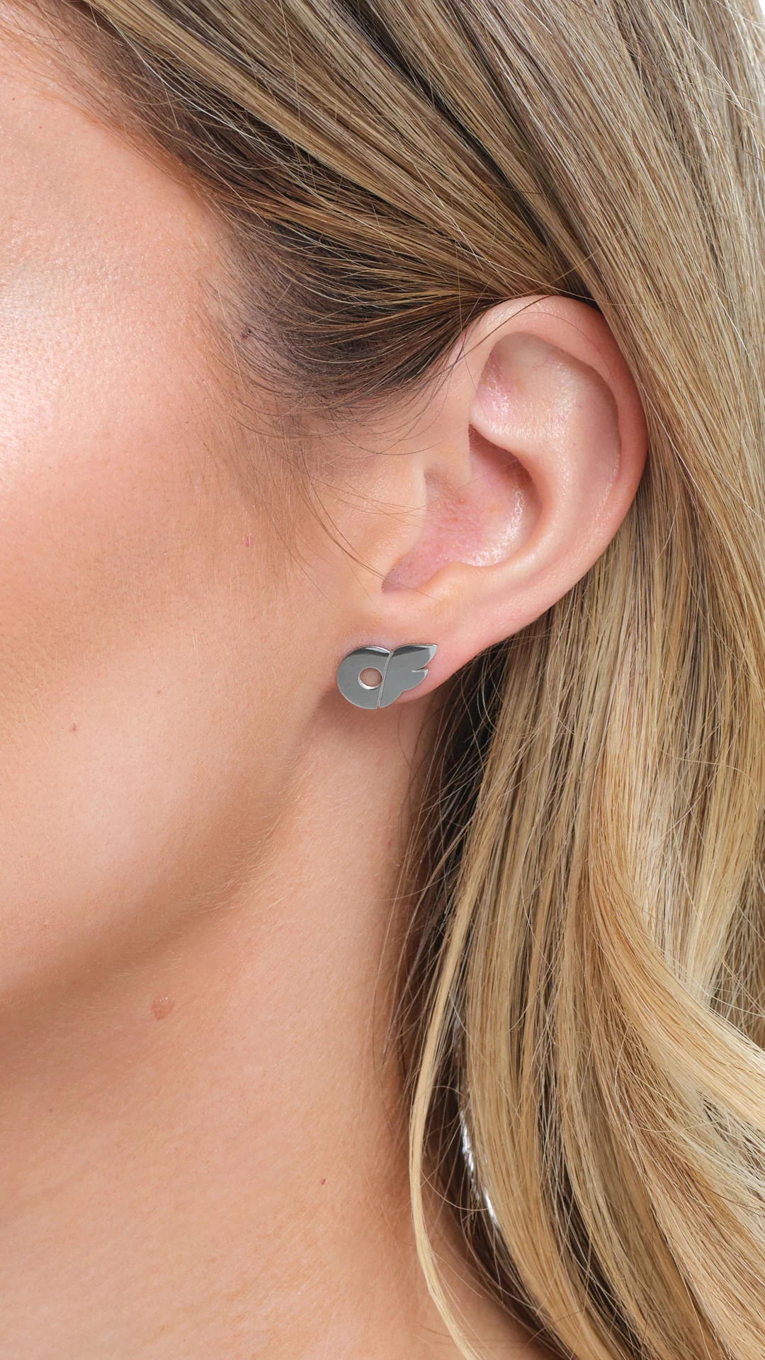 Earrings- Silver - Image 3