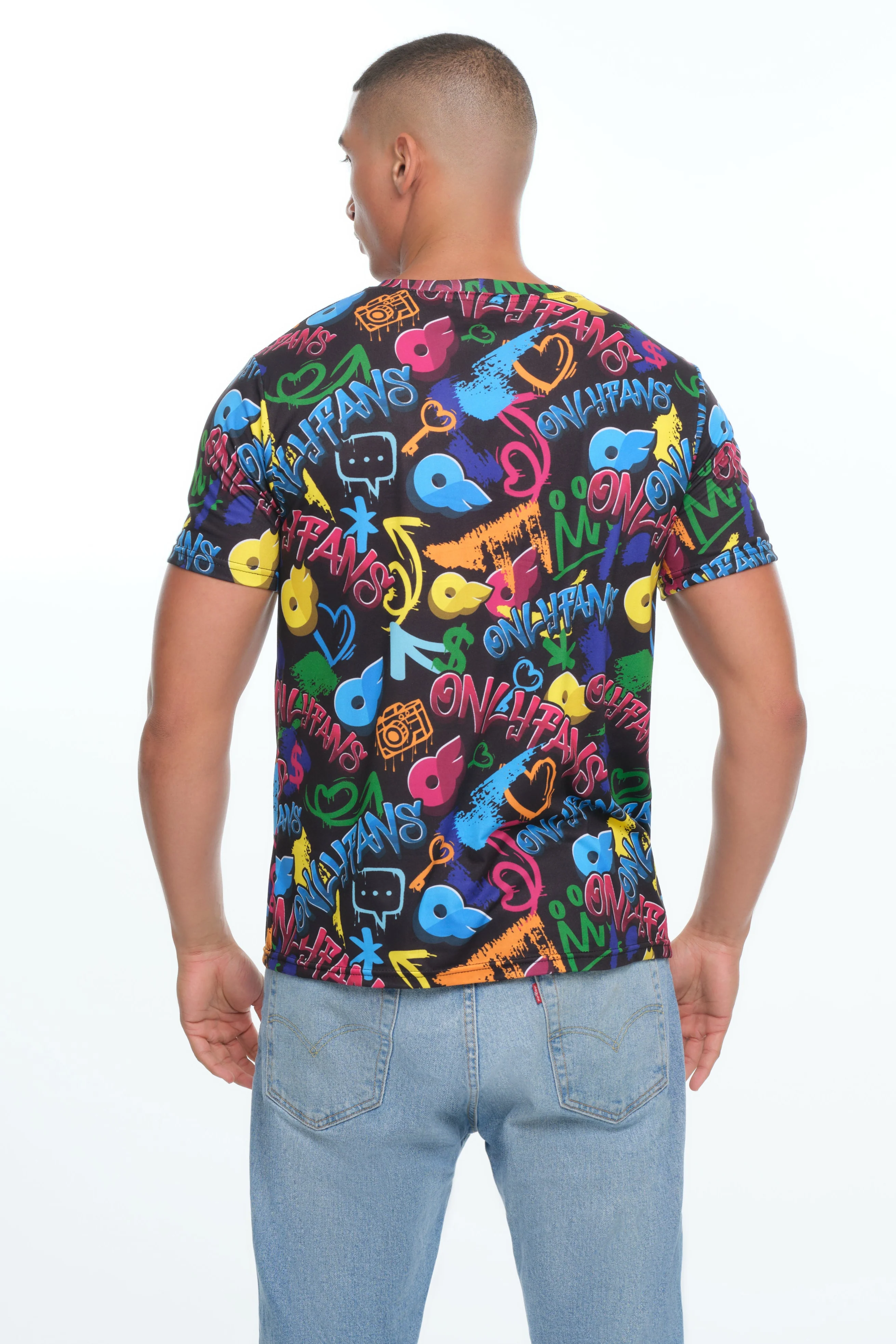 Patterned Tee - Tagged - Image 3