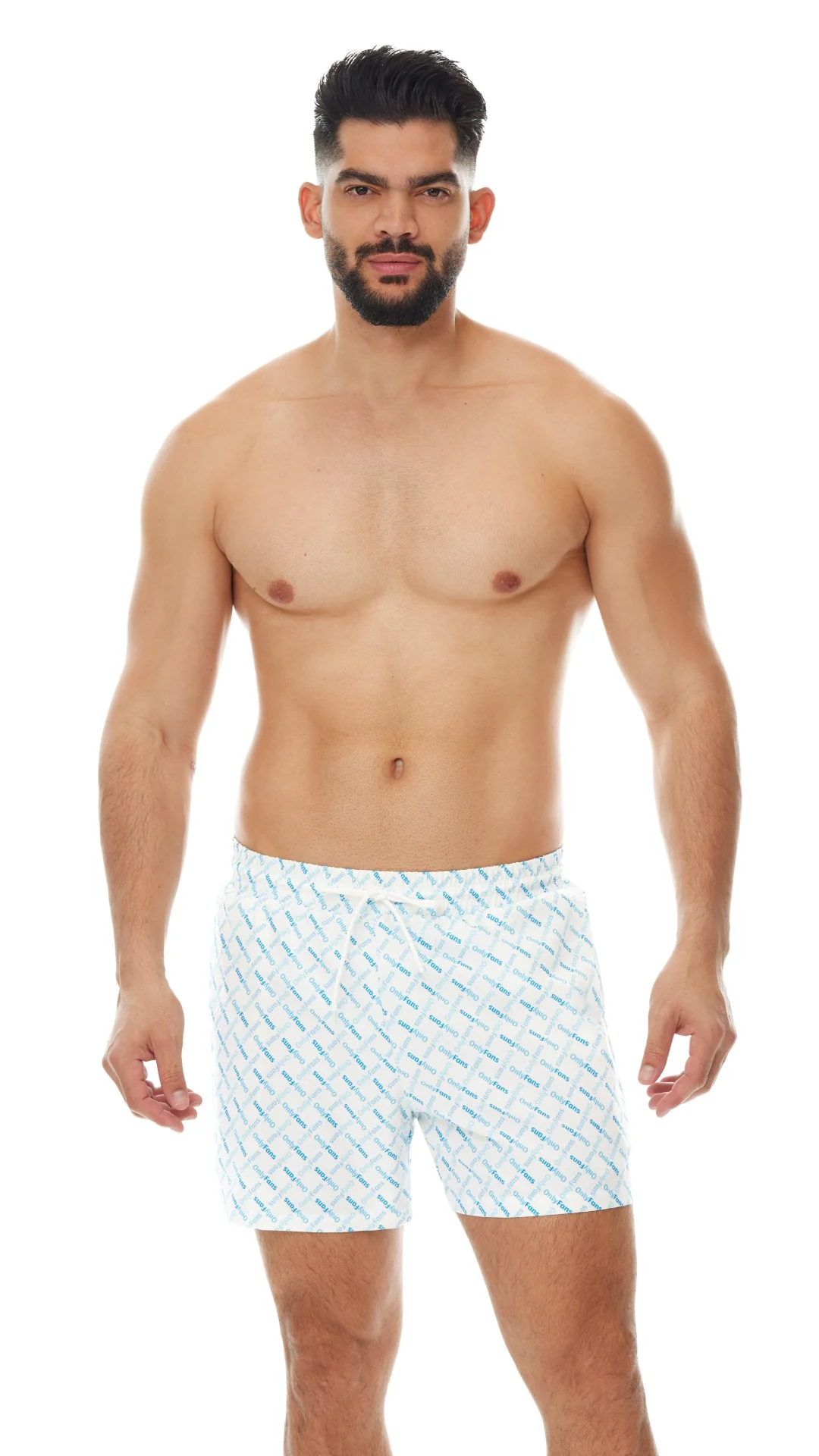 Swim Trunks - White - Image 4