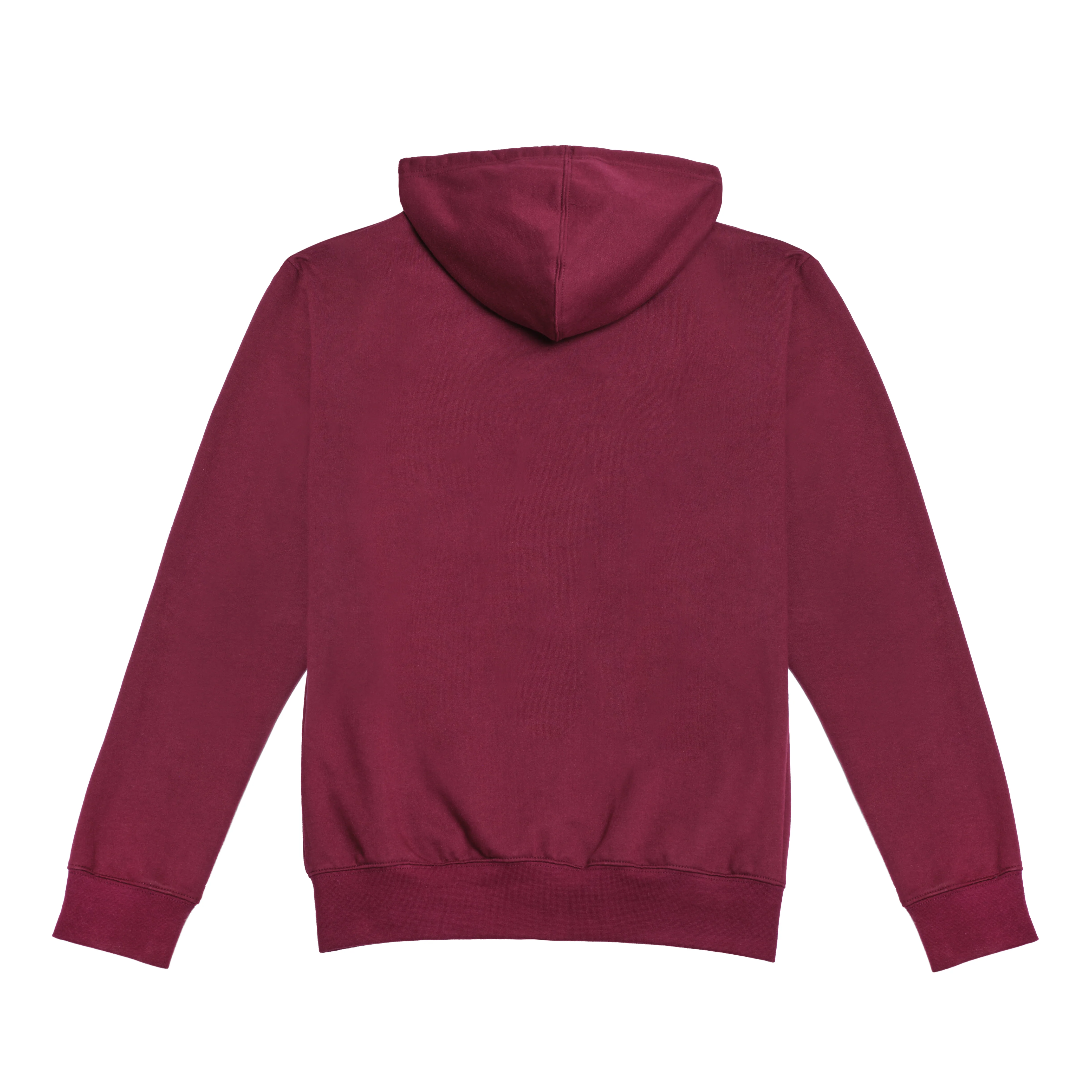 Zip-Up Hoodie - Rosewood - Image 4