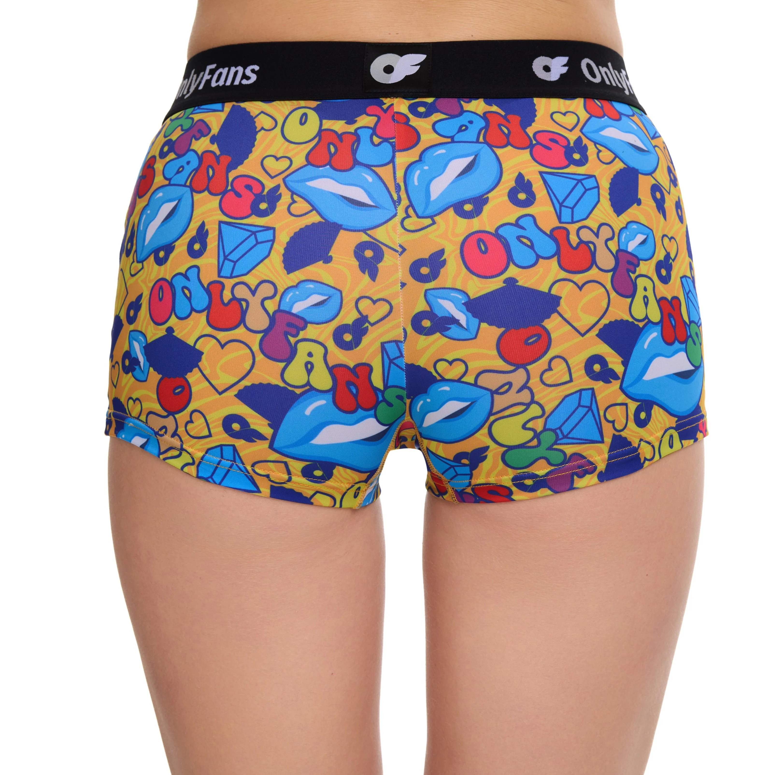 Women's Boyshort - Yellow Vibe - Image 5